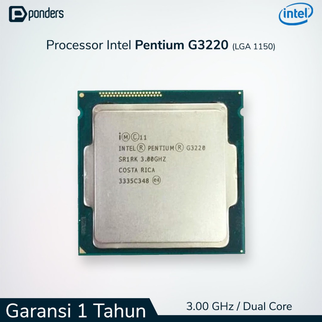 Processor Intel Pentium G3220 LGA 1150 - 3.00GHz