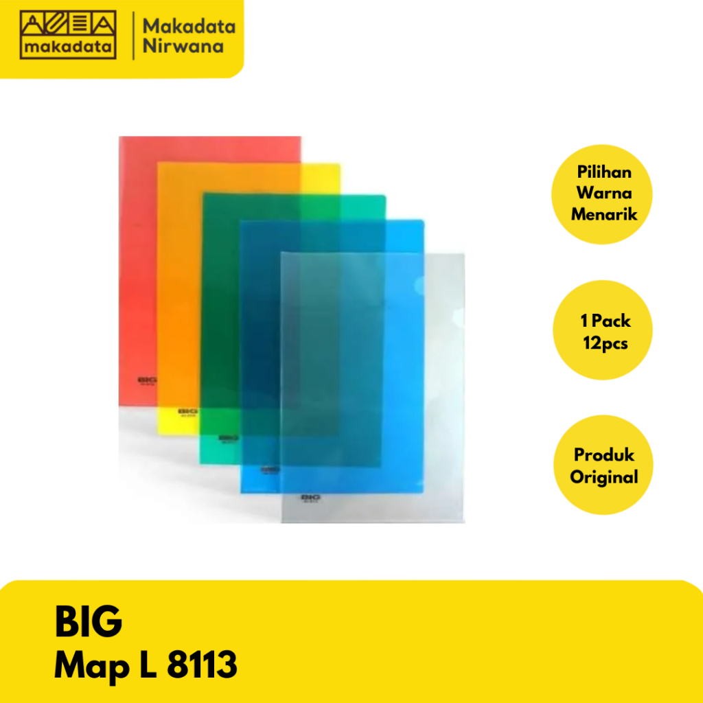 

BIG MAP L/MAP PLASTIK 8113 F4 (1 PACK)