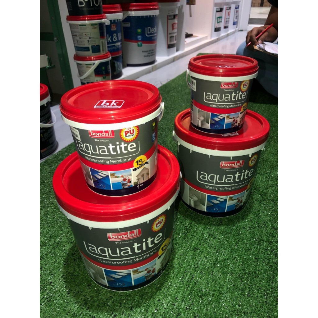 BONDALL AQUATITE HITAM 1KG,4KG & BONDALL AQUATITE PUTIH 1KG,4KG