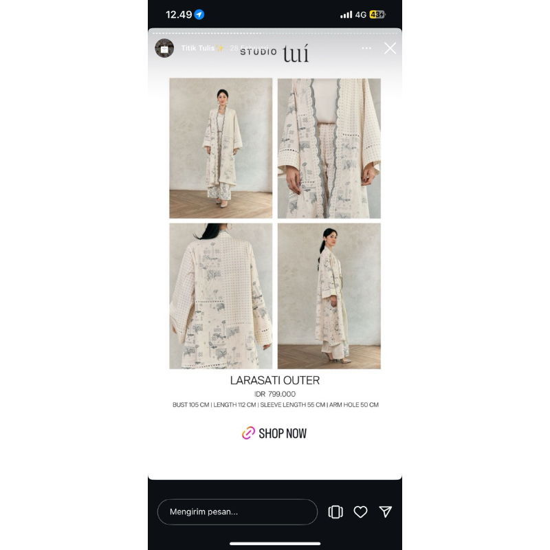 LARASATI OUTER STUDIO TUI