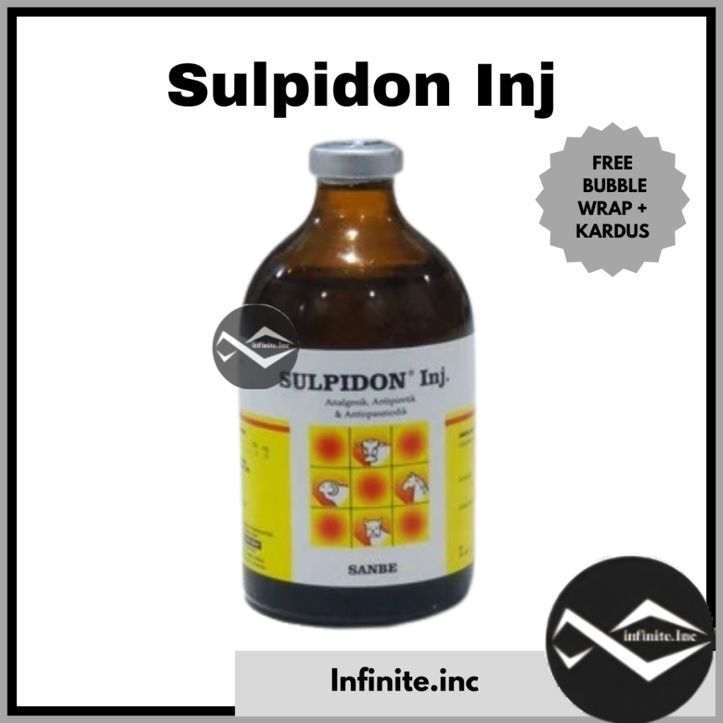 SULPIDON 50ml Inj Analgesik Antipiretik Antispasmodik 50 ml