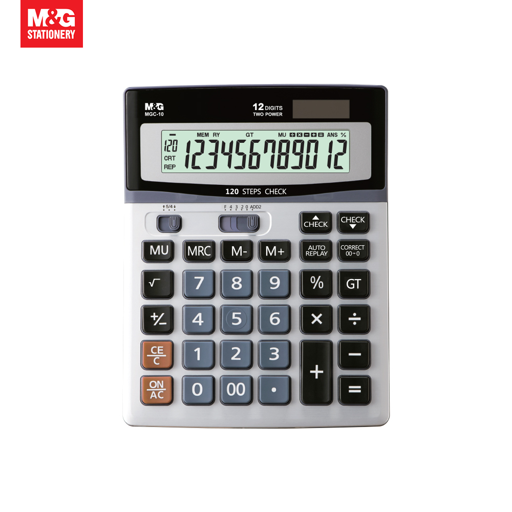 

M&G 120 Steps Checl & Correct Calculator MGC -10