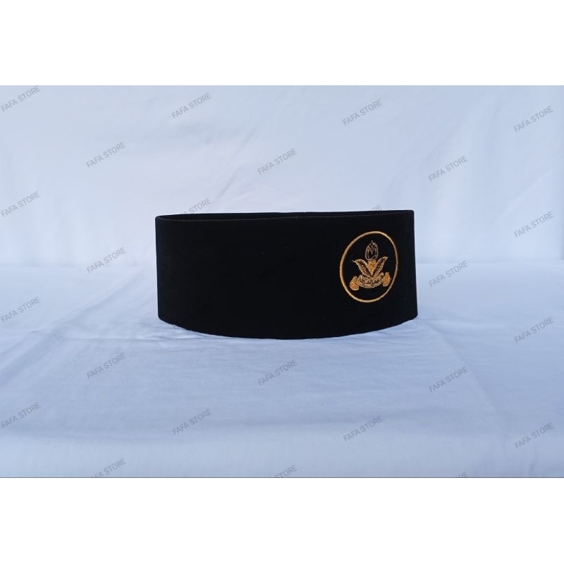 Kopiah Peci Songkok Pemuda Muhammadiyah bordir Logo Emas AC