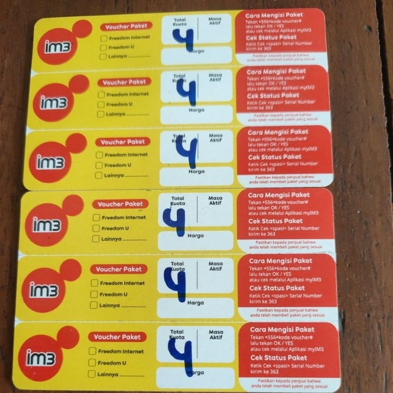 voucher M3  internet 4 Gb zona 1 EJBN