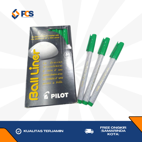 

Ballpoint Pilot Balliner Hijau