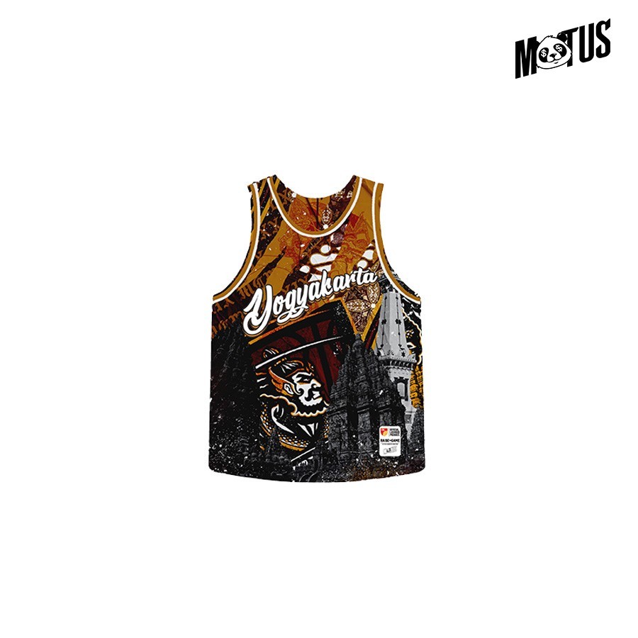 YOGYAKARTA CITY JERSEY BASKETBALL BY MOTUS X IBL - JERSEY BASKET