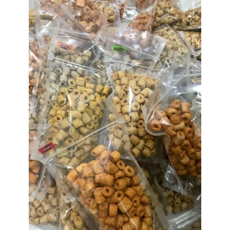 

SNACK BOLONG BOLONG OLEH OLEH MEDAN KEMASPO MINI POLOS 50 GRAM