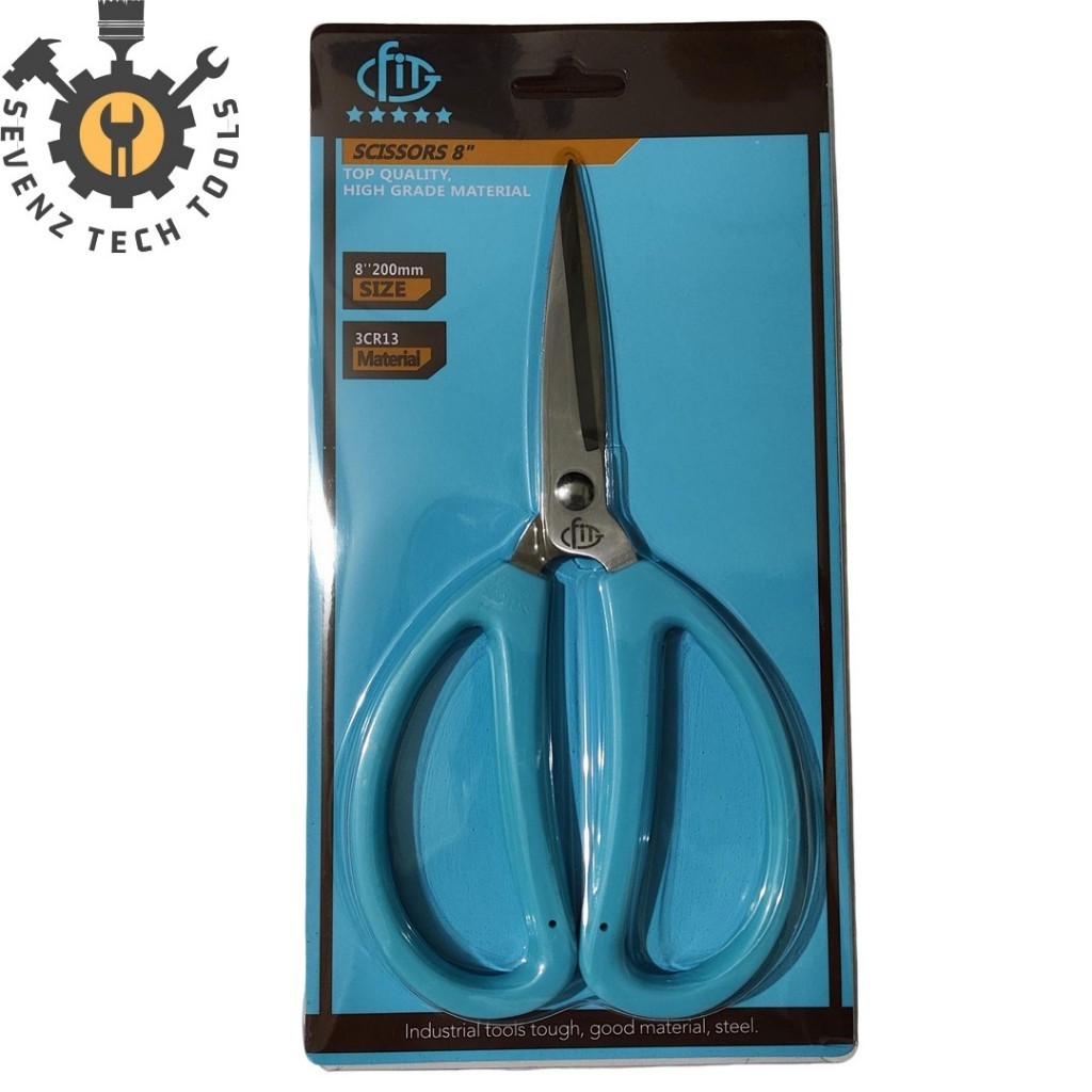 

FIT GUNTING KAIN / GUNTING KULIT / GUNTING SERBAGUNA SUPER TAJAM 8" (20CM) SANGAT BAGUS GUNTING KODOK
