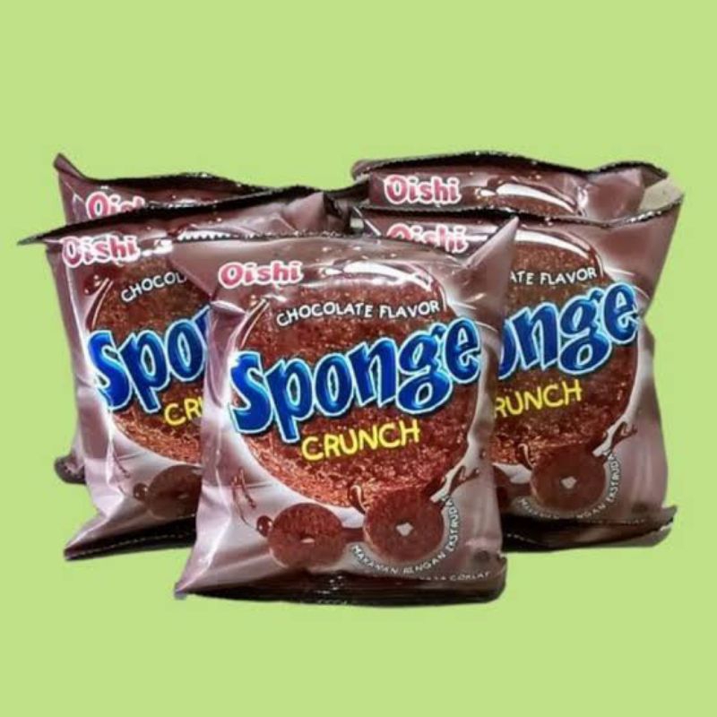 

OISHI SPONGE CRUNCH ecer 2000 1 RENCENG ISI 10