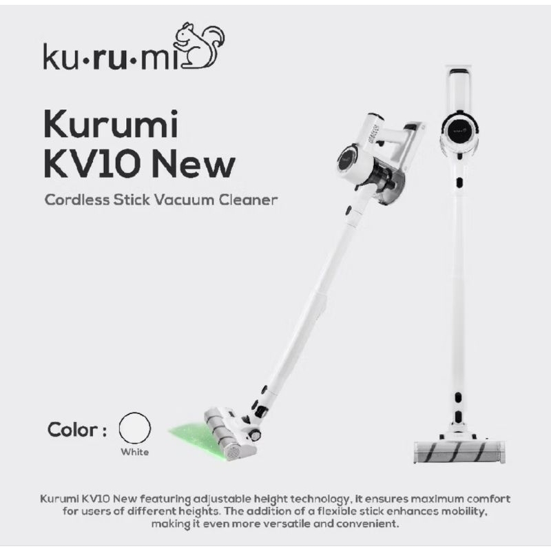 kurumi kv 10 NEW cordless stick vacuum / kurumi kv10