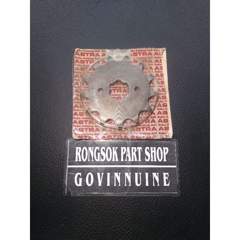 gir gear depan 520 13t honda tiger cbr 150 nsr ori asli nos astra
