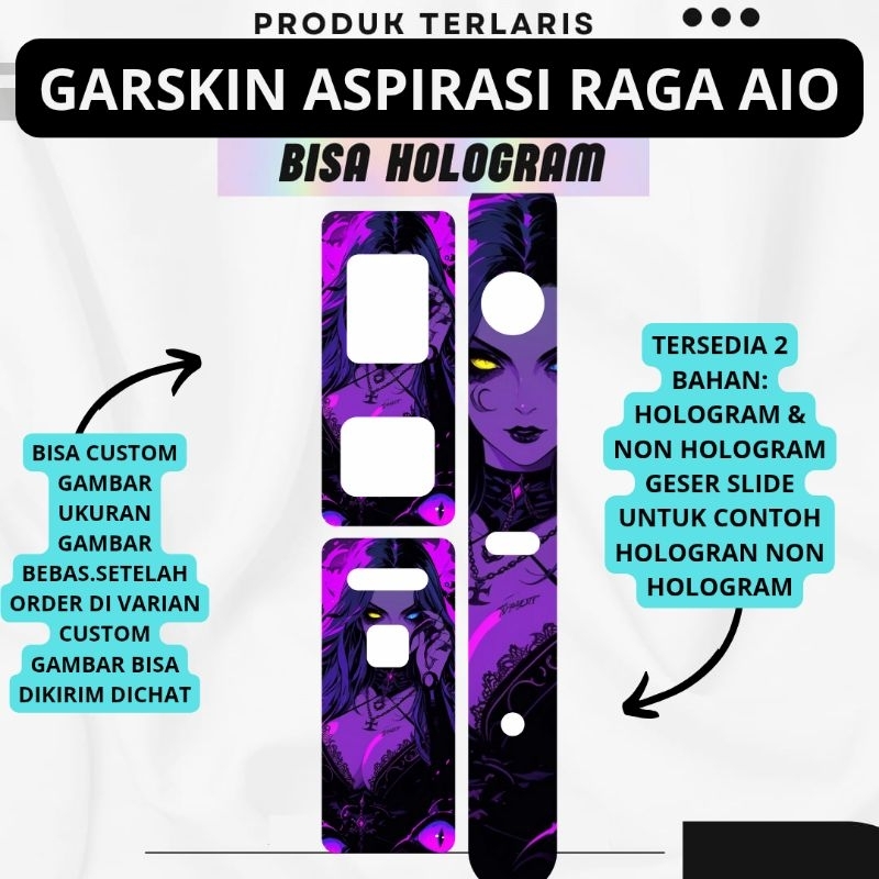 

Pelindung Body Anti Gores Rangga Ayo Motif Bisa Custom