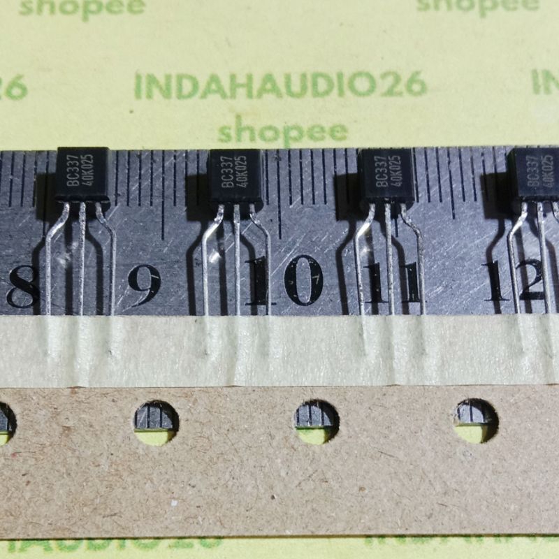 renceng KEC BC337 tr BC 337 transistor kaki tembaga bc337 kec bc 337