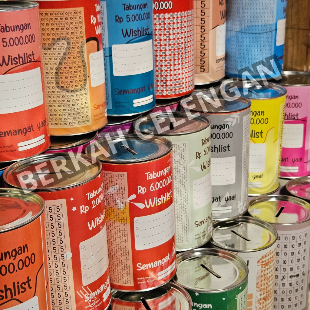CELENGAN TARGET MURAH CELENGAN TARGET PERMANEN TABUNGAN BUKA TUTUP TABUNGAN TARGET TERMURAH CELENGAN