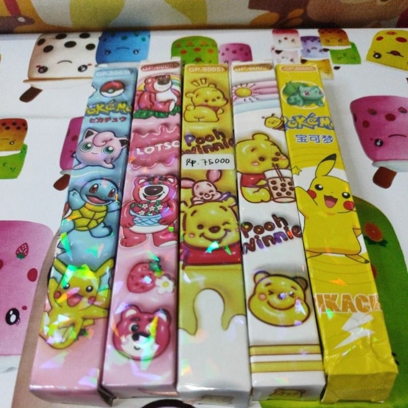 

pen lotso, pokemon, winnie the pooh