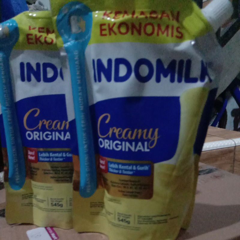 

Susu Kental Manis Putih Indomilk 560 gr-Pouch