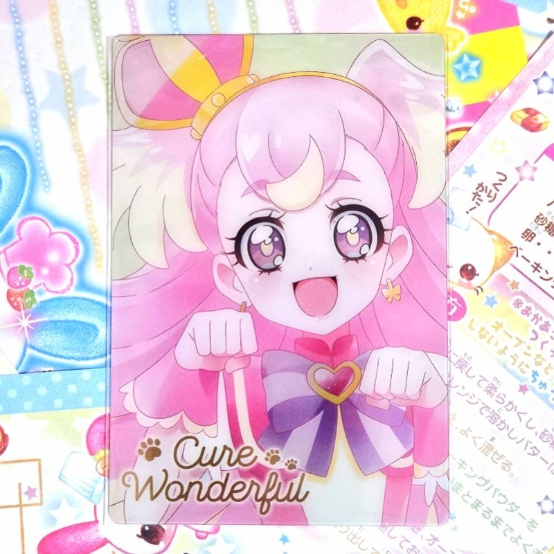 Wonderful Precure Cure Wonderful Metallic Photocard HR Card