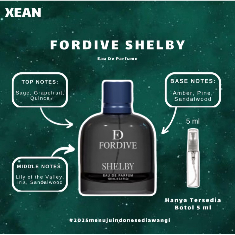Decant FORDIVE SHELBY Eau De Parfume