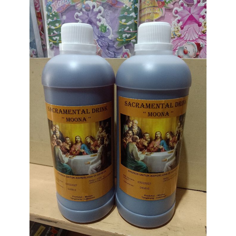 

Minuman Sirup perjamuan kudus Moona 1L