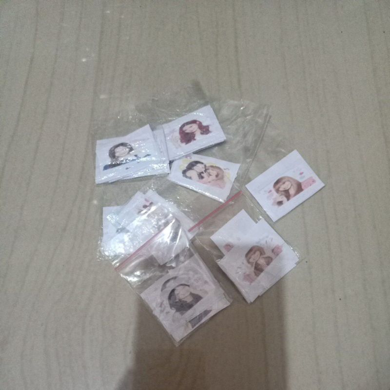 

stiker blackpink mini ukuran 3×4 isi 5