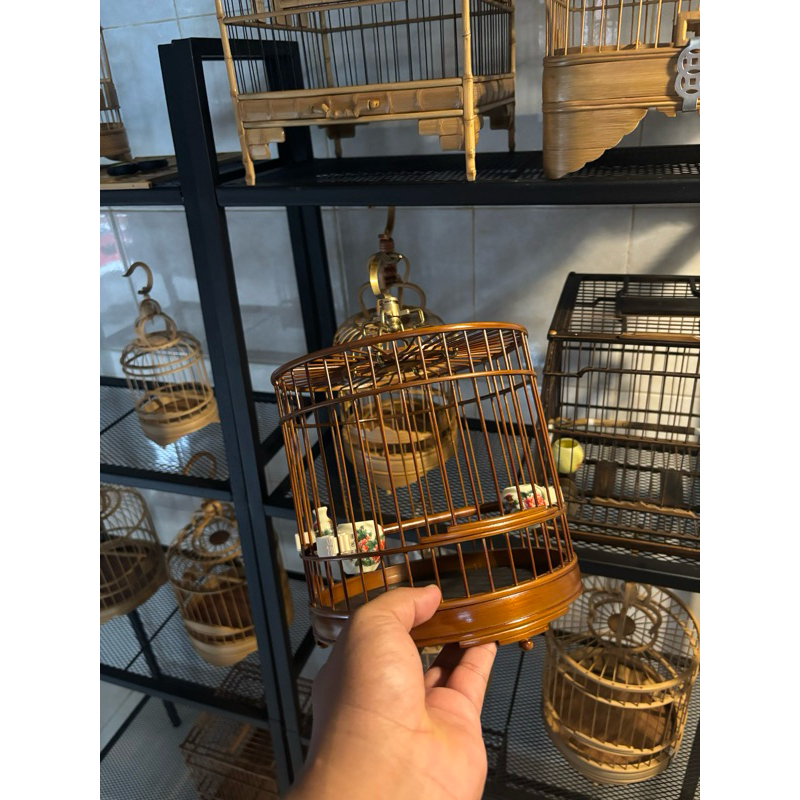 sangkar cungkok mini model toples D18