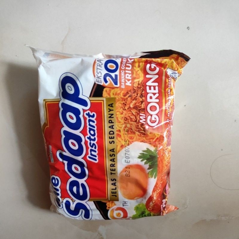 

Sedaap mi goreng atw sedaap mi goreng krispy sesui stok