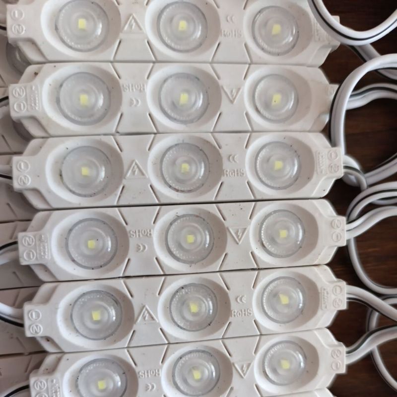 Lampu LED 3 mata Rosh AC 220 volt langsung listrik modul 2835 Rosh
