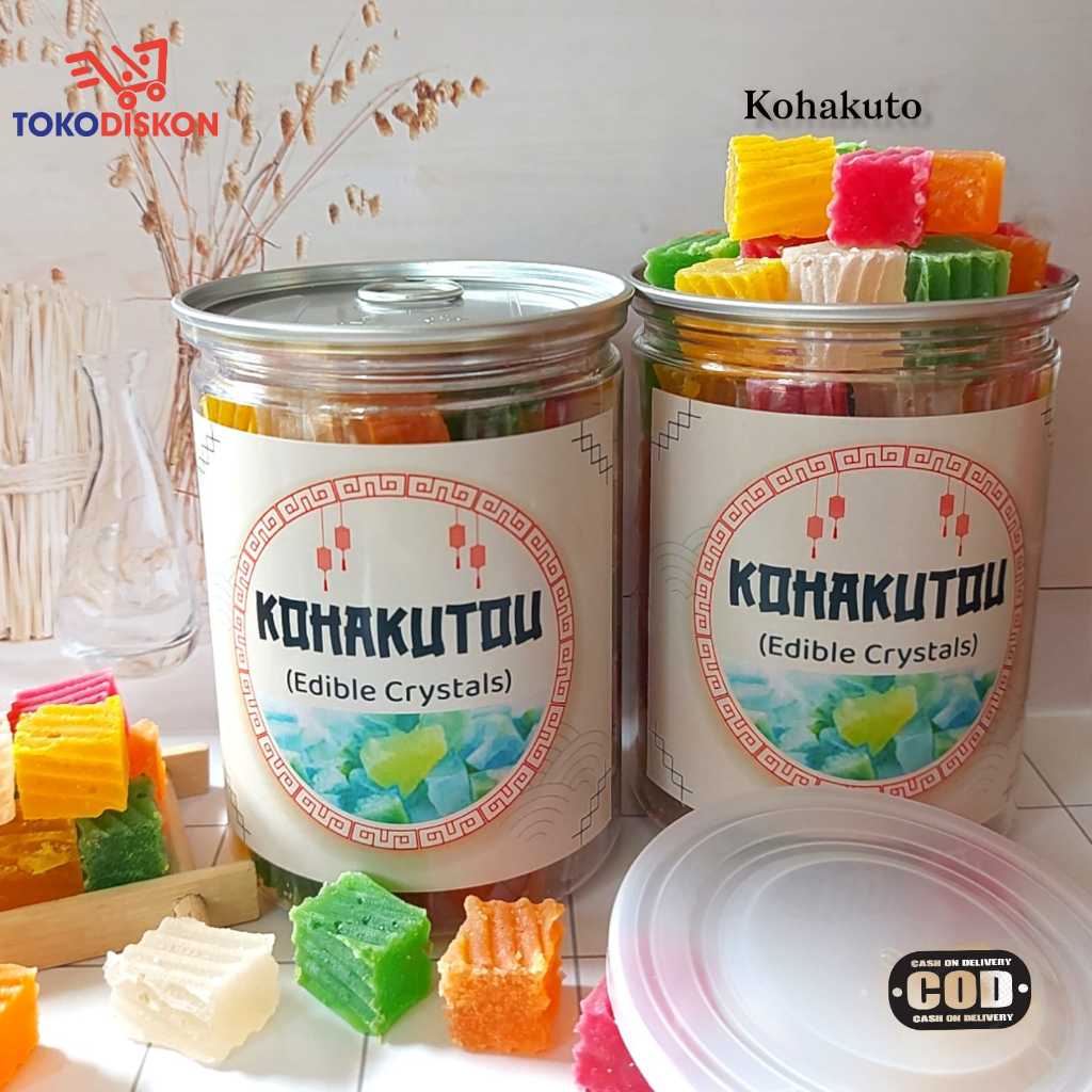 

Can Kohakutou 430gr Agar Kering Crystal Candy Kohakuto Kualitas Premium