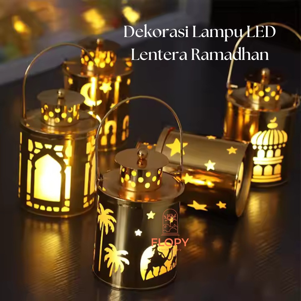 Dekorasi Lampu Lentera LED Ramadhan / Dekorasi Ramadhan / Lampu LED