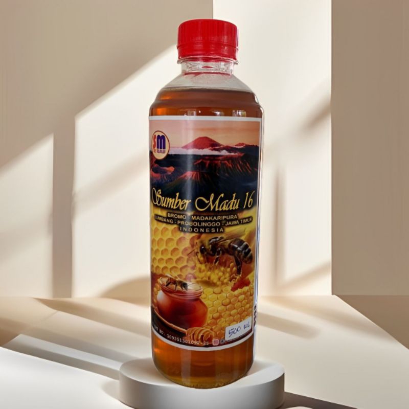

Sumber Madu16 - Madu asli/madu murni kemasan botol 250ml dan 500ml