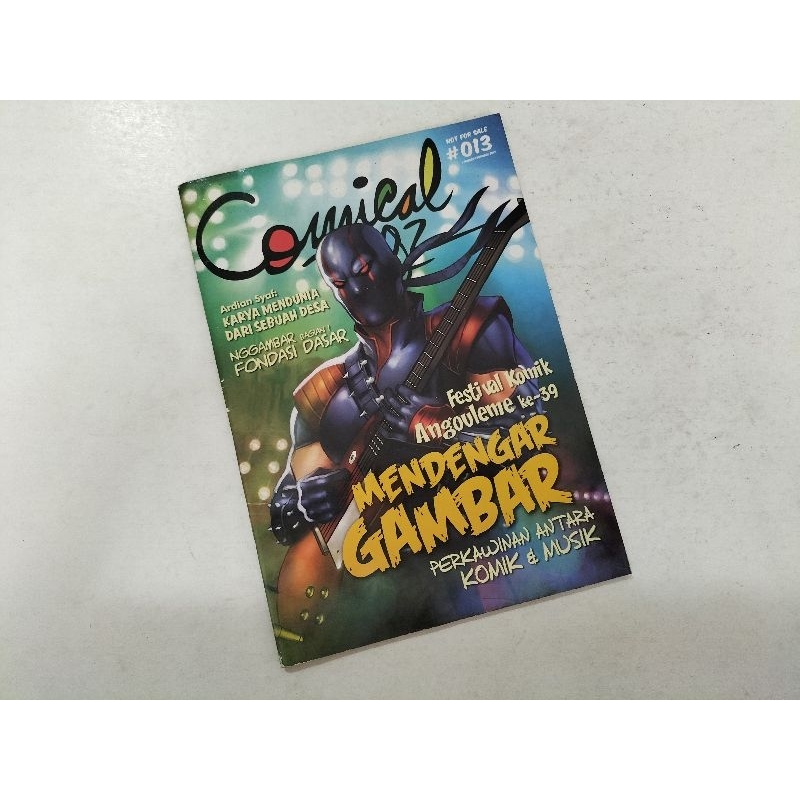 Majalah Comical Magz #013 (Jan - Febr 2012, artikel : Ardian Syaf + Komik Caroq dll)