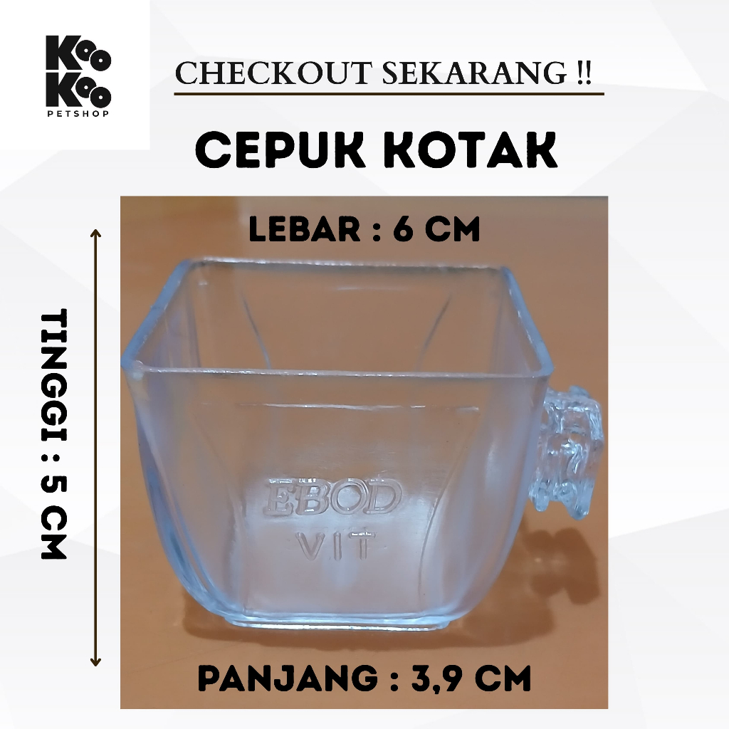 CEPUK KOTAK EBOD VIT NO. 1