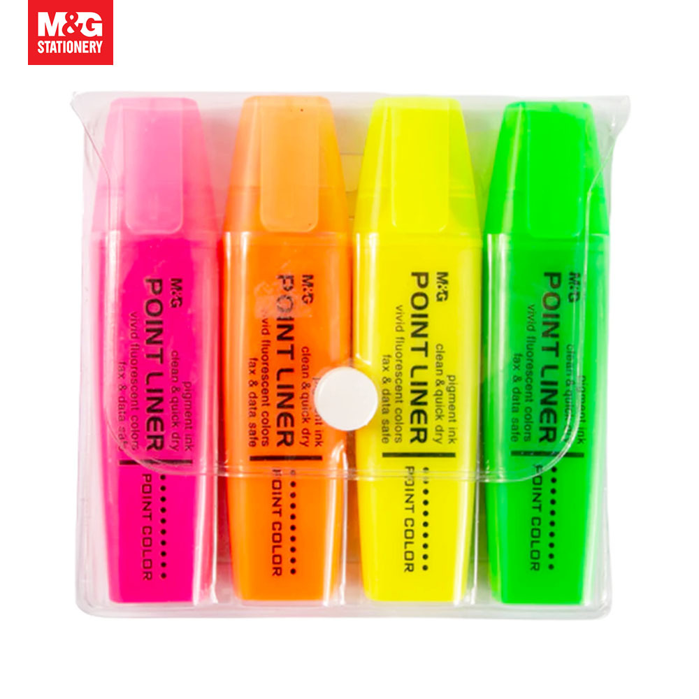 

M&G Highlighter Point Liner Neon Colour 4 warna