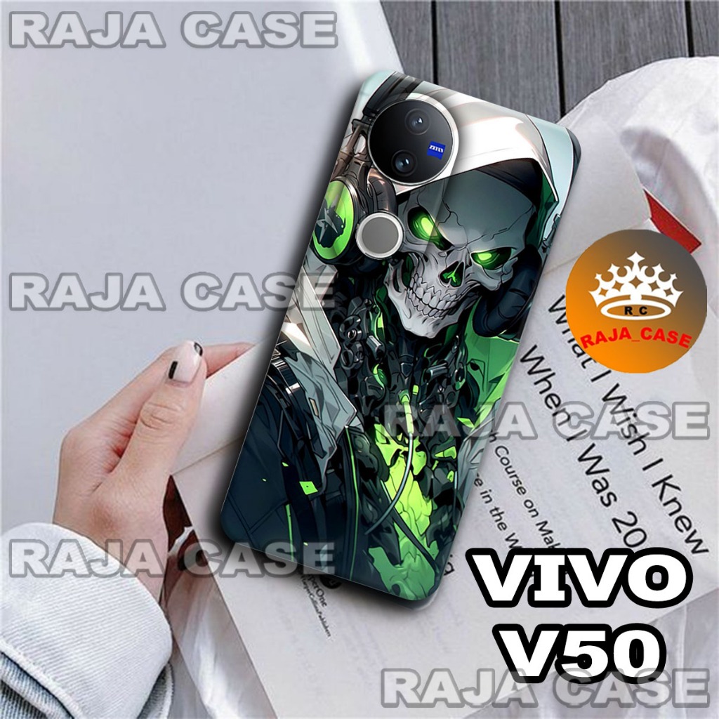 Rc24/Softase karet HP VIVO V50 - Motif Cowok - Case  VIVO V50  - Casing   VIVO V50  - Case keren
