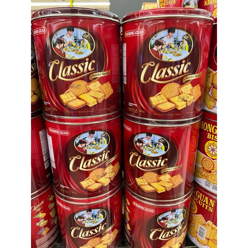 

Khong Guan Classic Assorted Biscuits 350 gr