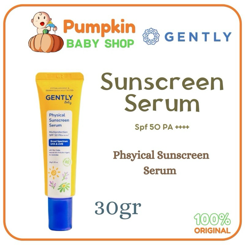 GENTLY Baby Sunscreen Serum - Gently Sunscreen Anak - Sunblok Anak Bayi