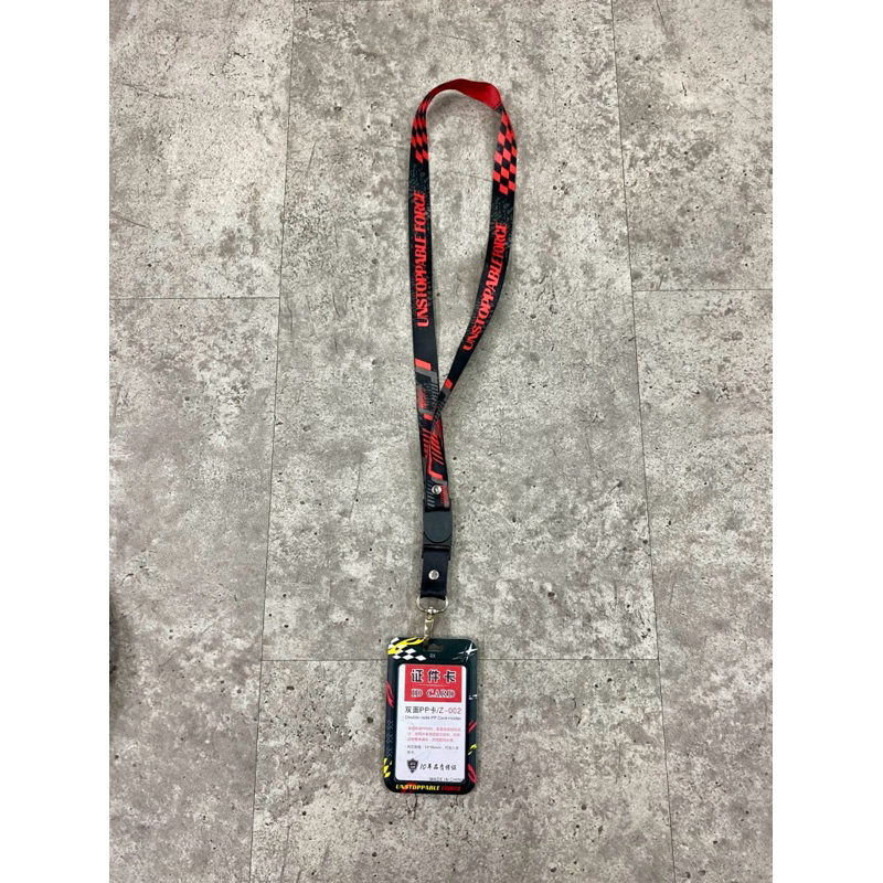 

lanyard cardholder race theme