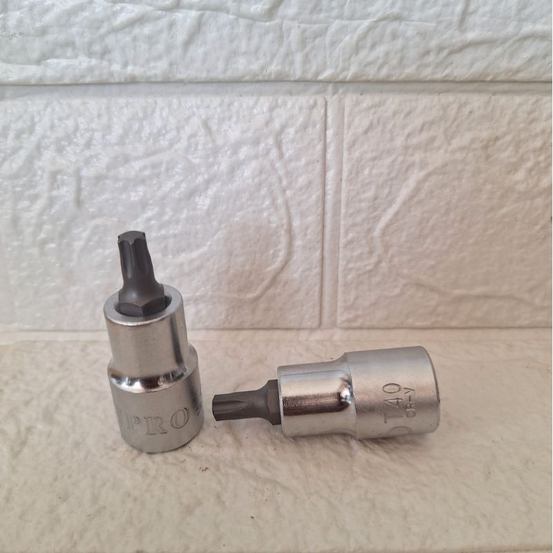 STAR BITS SOCKET WIPRO KUNCI SHOCK L BINTANG 1/2 (T30,T40)