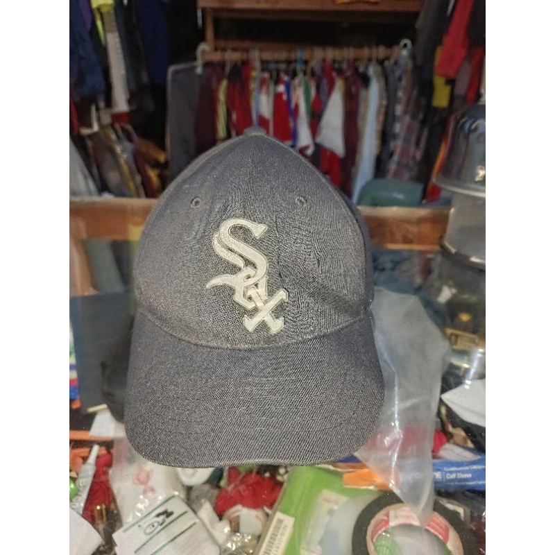 topi mlb sox logo besi