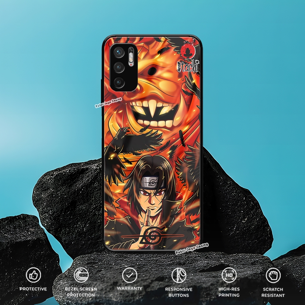 Case POCO M3 PRO Terbaru Motif Anime Naruto - Softcase POCO M3 PRO Hardcase Soft case Glosy Kesing T