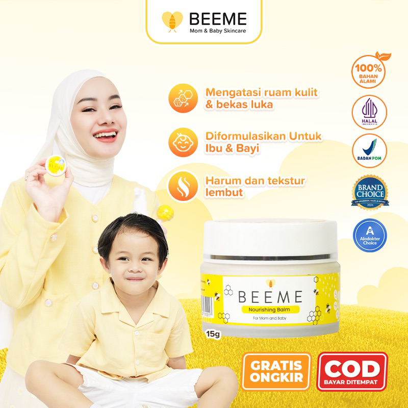 BEEME NOURISHING BALM | Skincare ibu dan anak