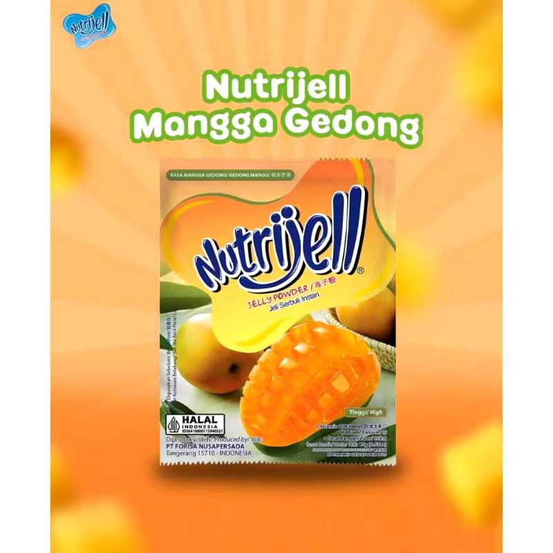 

Nutrijell Mangga Gedong 15 Gr X 12 Pcs