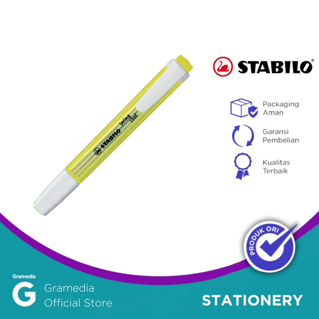 

STABILO SWING COOL FROSTED YELLOW/PC