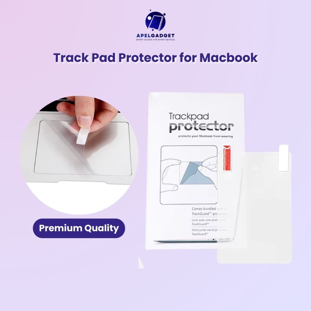 J4SL Macbook Apple Trackpad Protector Trackpad Guard Untuk Macbook Pro Air M1 M2 M3 M4