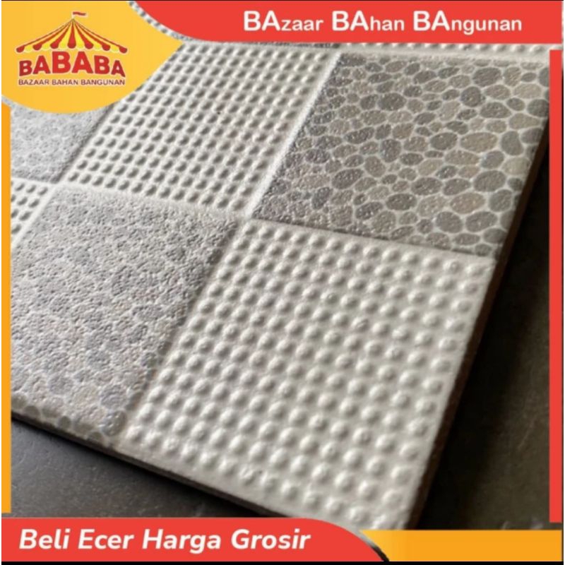 KERAMIK LANTAI KAMAR MANDI KASAR 25x25 ACCURA VICTORIA GREY,BLUE