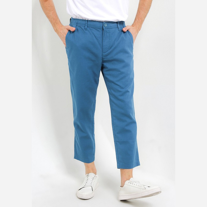 Giordano Linen Cotton Pants Pria