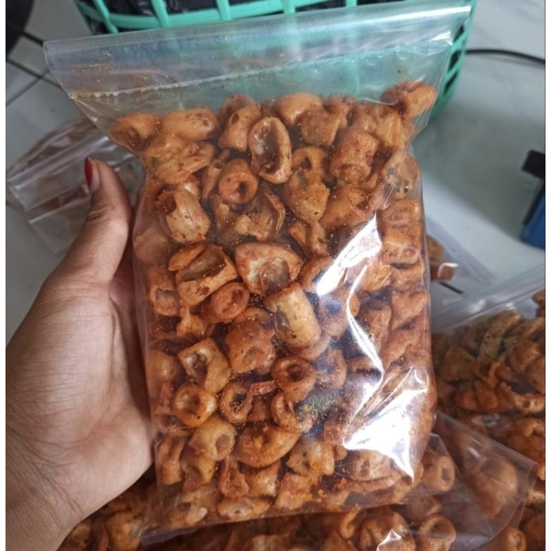 

Snack Pothil/Sotong Pedas Kemasan 250 gram