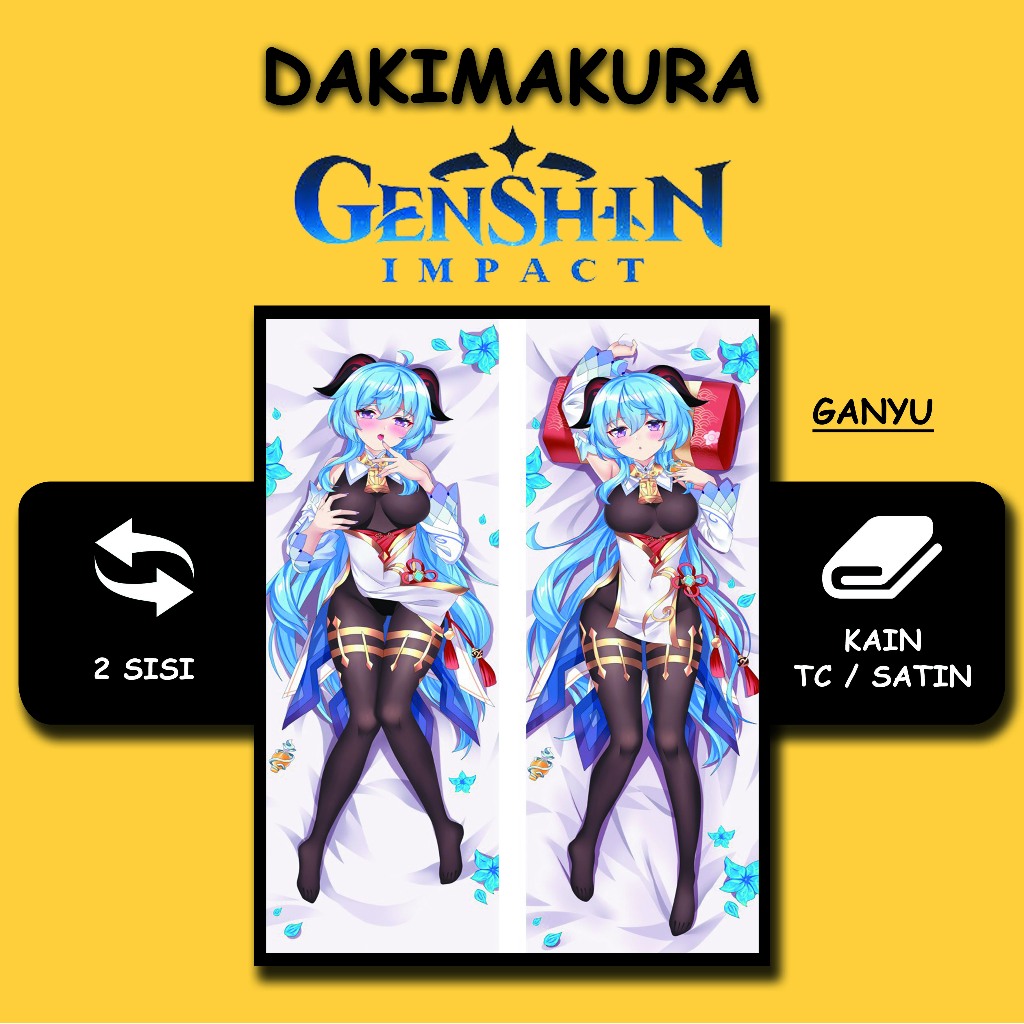 SARUNG BANTAL DAKIMAKURA GENSHIN IMPACT Ganyu