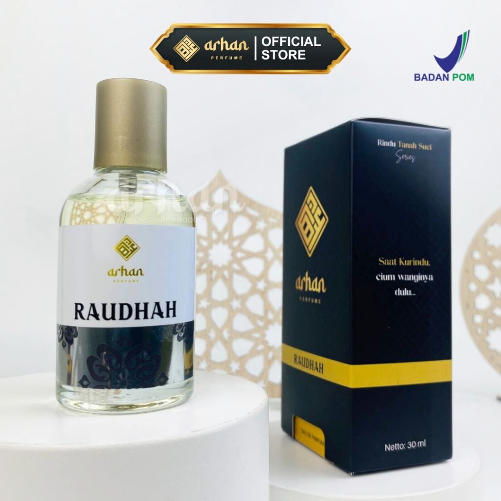 ARHAN Parfum Raudhah Rindu Tanah Suci Series 30 ml Eau De Parfum