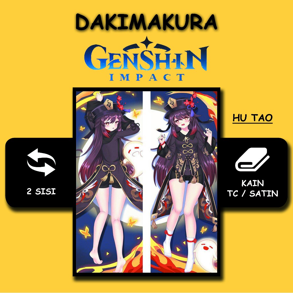 SARUNG BANTAL DAKIMAKURA GENSHIN IMPACT Hutao